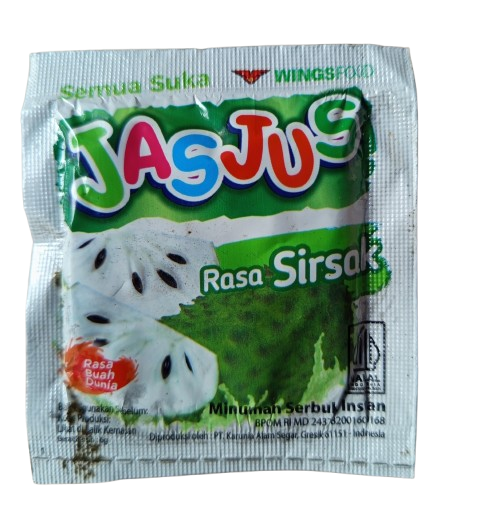JasJus Sirsak  sachet